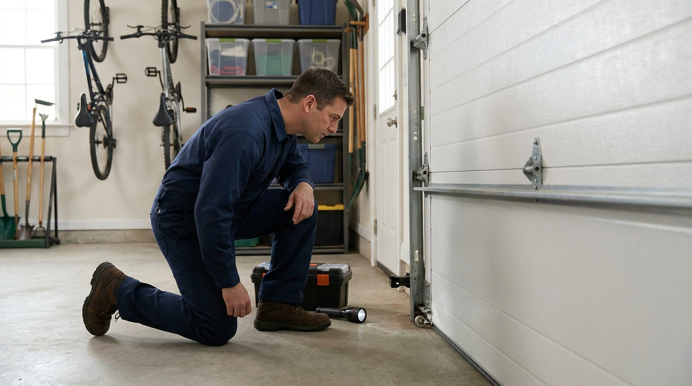 Garage Door Grinding or Ticking? Check the Rollers